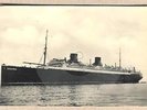 PHONOGRAPH RECORD Postcard German Ship COLUMBUS - L K