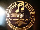78rpm XAVER SCHARWENKA Piano PLAYS HIS OWN WORK  Polish Dance