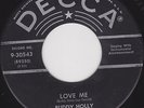 ROCKER 45 RPM - BUDDY HOLLY on DECCA RECORDS