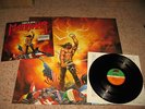 MANOWAR Kings Of Metal LP Mint Vinyl ORG Limited w/Poster TRIUMPH OF STEEL