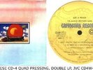 JAPANESE DOUBLE LP CD-4 QUAD PRESSING  THE ALLMAN BROTHERS - EAT A PEACH