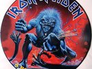 IRON MAIDEN   A REAL LIVE ONE   RARE LIMITED EDITION PICTURE PIC DISC VINYL LP