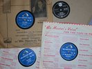 4x Elvis Presley Vinyl 78's. Good Condition. Love me Tender. Teddy Bear etc