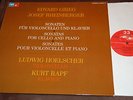 Hoelscher Rapf Grieg Rheinberger Cello Sonatas Ed1 BASF/MPS Stereo NM