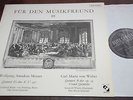 Stross Quartet Wlach Mozart Weber Swiss Ed1 Elite Mono Pressing 