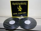 IRON MAIDEN Live concert yellow first Edition  rare