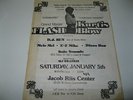 RARE QUEENS BRIDGE OLD SCHOOL HIP HOP FLYER.GRAND MASTER FLASH/KURTIS BLOW