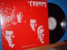 LP-The Cramps-Gravest Hits punk garage-rare red cover
