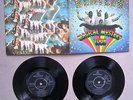 BEATLES. MAGICAL MYSTERY TOUR. ORIG UK  2-EP. BLUE LYRIC SHEET. MONO. 1967. EX