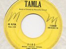 GINO PARKS & THE LOVETONES fire orig.1962 R&B funk soul Canada press on Tamla