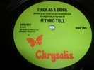 Jethro Tull LP Thick As A brick UK Chrysalis 1st press Plays Beautiful 4 pics