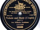 Wilhelm BACKHAUS - Prelude and Study (Chopin)