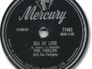  1959 PHIL PHILLIPS 78 RPM Record. Sea of Love