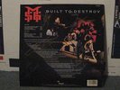 THE MICHAEL SCHENKER GROUP - SIGNED LP BY THE WHOLE GROUP - BUILD TO DESTROY