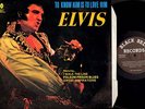 ELVIS PRESLEY Unreleased LP To Know Him Is To Love Him BLACK BELT blue wax