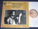 CHAUSSON DEBUSSY RAVEL Ginette NEVEU DOBROWEN references mint lp