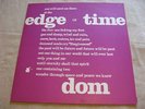 KRAUT- Dom:Edge of time GERMAN MELOCORD MINT-/EX++ COPY