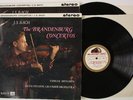 J S BACH Brandenburg Concertos ASD 327/8 HMV/EMI Menuhin W/G 2LP EX/EX