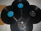 4 x Elvis Presley 78 vinyl single records All Shook up Jailhouse Rock