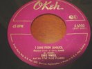 CHRIS POWELL 5 BLUE FLAMES BLUE BOY I COME FROM JAMAICA RARE REGGAE US 45 RPM