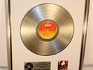 Santana, Greatest Hits, platin Schallplatte, goldene