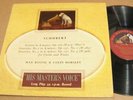 Schubert VIOLIN sonatas MAX ROSTAL Colin Horsley pn UK HMV CLP 1113 EX VERY RARE