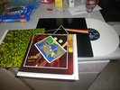 PINK FLOYD DARK SIDE OF THE MOON LP WHITE VINYL WITH INSERTS