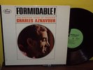 CHARLES AZNAVOUR Formidable '63 MERCURY MONO PROMO Chanson EX+