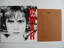 U2 War AUSTRALIAN LP Original + PROMO Release Info Sheet + Bio Sheet RARE