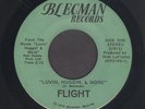 Metal 45:  FLIGHT  Luvin Huggin & More // 1974 PRIVATE METAL HARD ROCK  hear