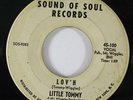 Northern Soul 45 LITTLE TOMMY Lov'h / I'm Hurt on Sound Of Soul