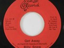 Modern Soul/Boogie 45 BILLY SNOW Get Away / Always For Me on Clar-Lee