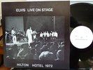 LP ELVIS PRESLEY ELVIS LIVE ON STAGE HILTON HOTEL 1972 L72 VG++