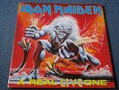IRON MAIDEN A REAL LIVE ONE SPANISH VINYL LP