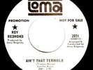 ROY REDMOND AIN'T THAT TERRIBLE 1967 LOMA NORTHERN SOUL WLP 45 ? JERRY RAGAVOY