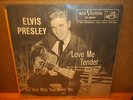 Elvis Presley-RCA Picture Sleeve only-Love Me Tender-Black/White 1st Issue