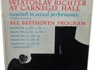 SVIATOSLAV RICHTER Carnegie Hall Beethoven Live 1960 MINT 2LP M2L 272 HTF SCARCE