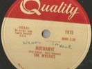 RARE 1959 Doo Wop 78 Rpm Record The Mystics Hushabye / Adam And Eve