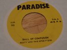 RUSTY AND THE UPSETTERS 45 BALL OF CONFUSION RAW GARAGE FUNK SOUL PRIVATE