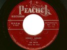 JOE PAPOOSE FRITZ - HONEY HONEY  -  PEACOCK 1627 VG+ 1953 RED ORIGINAL  HEAR