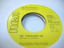Rock Gospel Promo 45 ELVIS PRESLEY He Touched Me on RCA (promo)