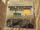 Bruno Walter Schubert Unfinished Symphony SEALED w/ BONUS LP Beethoven Fifth 5th
