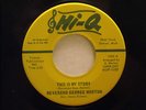 REVEREND GEORGE MORTON - SOUL FUNK GOSPEL - 