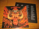 MOTORHEAD Sacrifice LP ORIGINAL  SNAKE BITE LOVE BASTARDS SAXON OZZY