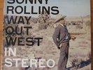 SONNY ROLLINS Way Out West LP Stereo S7017 Contemporary  *