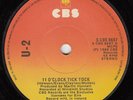 U2  11 0'CLOCK TICK TOCK  ORIGINAL  IRISH  CBS  45