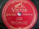 William Primrose - Litany / Come, Sweet Death - RCA Victor 11-9117 12