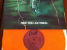 Metallica Ride The Lightning Bernett Records Green Cover Orange Vinyl RARE
