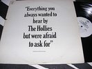 Unusual Advance LP EVERYTHING YOU ALWAYS WANTED TO HEAR BY THE HOLLIES Epic 1977