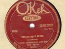 Okeh 8503 LOUIS ARMSTRONG HOT SEVEN - Potatoe Head Blues 1927